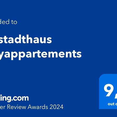 Apartment Altstadthaus Cityappartements